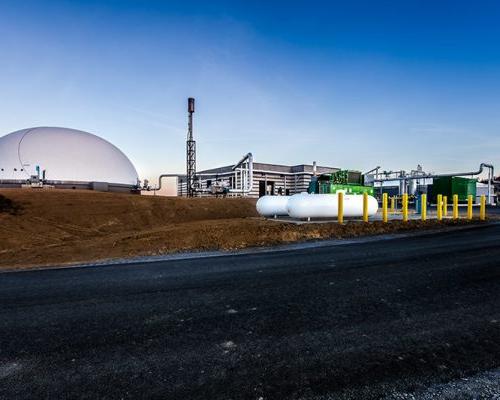 Exterior view of the Frederick-Winchester Service Authority Green Energy Facility